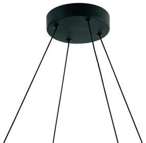 Pendente Fuxico Redondo Ø69X16Cm Led 20W 3000K Bivolt | Bella Iluminaç...