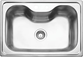 Cuba Tramontina Morgana 69x49cm em Aço Inox Acetinado Outlet