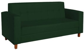 Sofá 2 Lugares Denver Suede Verde - ADJ Decor