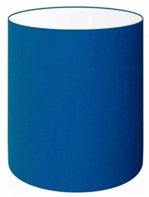 Cúpula Abajur Cilíndrica Cp-7001 Ø13x15cm - Azul Marinho