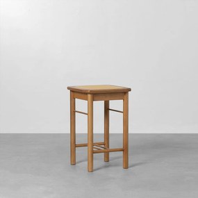 Banqueta Média Frame Palha - Canela