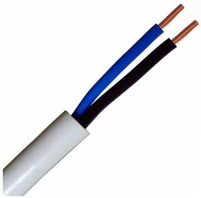 Cabo Flexível PP 2x0,50mm 3,0 Metros Para Lustre e Pendente MD-6006/3