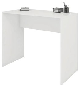 Mesa Escrivaninha Escritório Home Office Organizadora Branca
