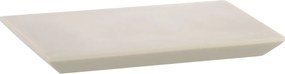 Bandeja Slim Resina 200X120mm - Linho Fosco  Linho Fosco