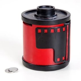 Cofre Porta Moedas Filme De Revelar 35mm De Resina
