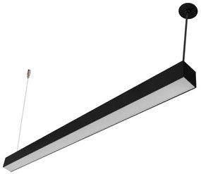 Pendente Led Aluminio 35,6W 3000K New Fit40 - PRETO