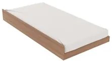 Cama Auxiliar Solteiro CM8008 Amêndoa - Tecno Mobili
