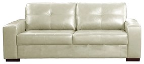 Sofá Decorativo 2 Lugares Turim 200cm Couro Tiza G58 - Gran Belo