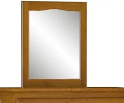 Cômoda Quarto 82cm Madeira Com Espelho 4 Gavetas Carl Imbuia Z25 - Mpo