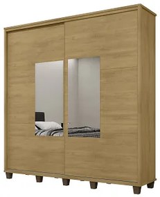 Guarda-Roupa Monte Carlo C/Espelho Cinamomo – RV Móveis