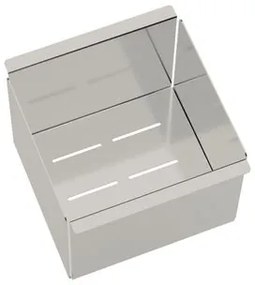 Escorredor Profundo Tramontina 15x16 cm em Aço Inox Scotch Brite para Canal Organizador