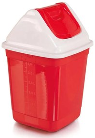 Lixeira Basculante Vermelha 3,5 L