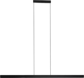Pendente Led Aluminio Preto 44W 3000K Fit10