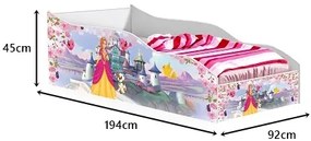 Cama Carro Solteiro Castelo Princesa 400 – Gabrielli Móveis