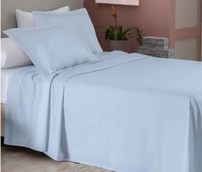 Jogo De Cama Solteiro 2 Peças 150 Fios Microfibra- Lençol E Fronha - S...