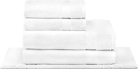 Jogo Banhão 5 Peças Literie 100% Algodão Allure  Branco