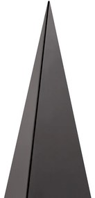 Enfeite Decorativo "Piramide" Em Metal Preto 30 Cm  - D'Rossi
