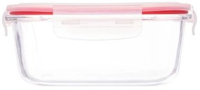 Pote Hermético de Vidro Quadrado 1,1 L