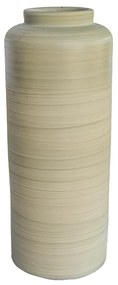 Vaso Liso Decorativo de Cerâmica 29x11x11 - Salta Fosco Kleiner