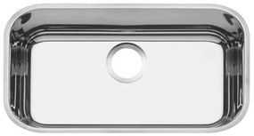 Cuba n.2 Tramontina Lavínia Prime em Aço Inox Alto Brilho 56 x 34 x 17 cm sem Válvula
