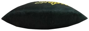 Capa de Almofada Natalina de Suede em Tons Dourado 45x45cm - ANT-0113 - Somente Capa