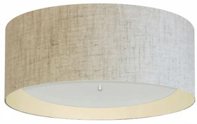 Plafon Para Corredor Cilíndrico SC-3008 Cúpula Cor Rústico Bege Bege