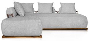 Kit 2 Sofás 3 Lugares Decoração Lazer Sala Ibiza SPZ 200cm Bouclé - ADJ Decor