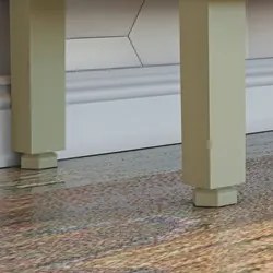 Armário de Cozinha Compacta 180cm Turim K02 Freijó/Vanilla - Mpozenato