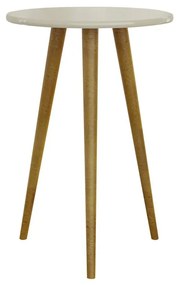 Mesa Lateral Alta Pés Palito Vitti - Wood Prime GM 34543