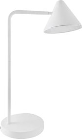Luminária De Mesa Led Metal Branco 3w 3000k Dakota