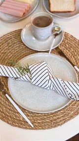 Conj. 2 Pratos Sobremesa Vanilla