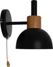 Arandela Aluminio Ipe - PRETO