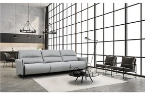 Sofá de Couro Elétrico e Modulado Lusaca - 277cm