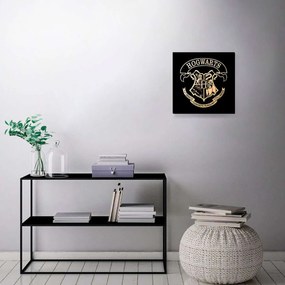 Quadro Decorativo Harry Potter Hogwarts MDF