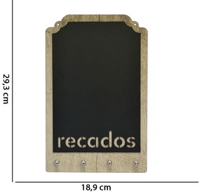 Porta Chaves com Lousa - D'Rossi