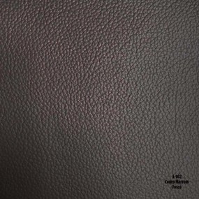Poltrona Decorativa Bia Couro Marrom G58 - Gran Belo
