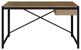 Conjunto Escrivaninha Estante Em Aço Steel Light Industrial - Vermont