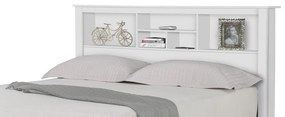 Cabeceira para Cama de Casal Cuba Branco G68 - Gran Belo