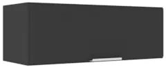 Armário de Cozinha Aéreo 70cm Pérola Z34 Preto - Mpozenat