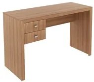 Mesa para Escritório 02 Gavetas ME4123 Amêndoa - Tecno Mobili