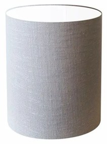 Cúpula Abajur Cilíndrica Cp-8001 Ø13x15cm Rustico Cinza