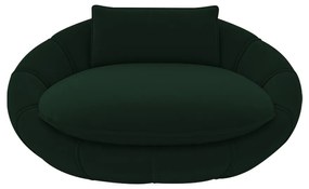 Poltrona Caminha para PET Afrodite Veludo Verde G45 - Gran Belo
