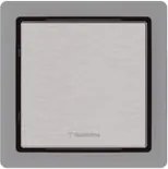 Ralo Neo Square Tramontina em Aço Inox 10 x 10 cm