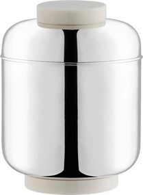 Bowl Volupté Grande Prata C/ - Resina Branca  Resina Branca