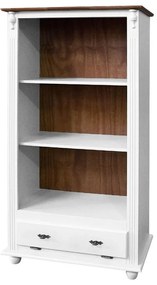 Estante 2 Prateleiras com Gaveta - Wood Prime MY 25860