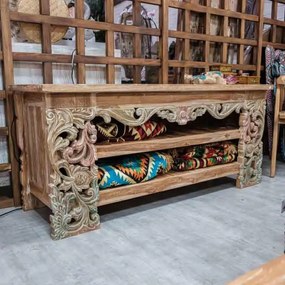 Aparador Decorativo em Madeira | Bali