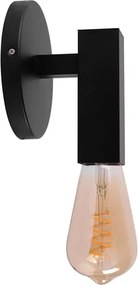 Arandela Aluminio Preto Slim