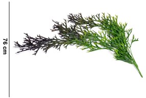 Folha Artificial Chifre De Veado para Pendurar Verde 76 cm F04 - D'Rossi