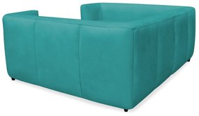 Caminha Cão Cama Pet Lili P/ Cães e Gatos Almofada Lavável Suede Cores - Azul Tiffany