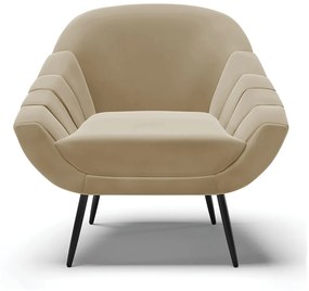 Kit 01 Namoradeira 02 Lugares e 02 Poltronas Giovana Suede Marrom Rato Pés Palito De Ferro - D'Rossi
